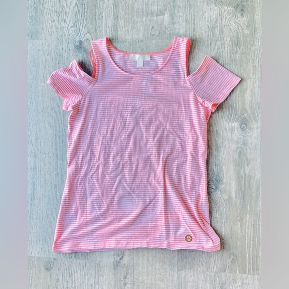 MICHAEL Michael Kors Cold Shoulder Top Small - Picture 1 of 8